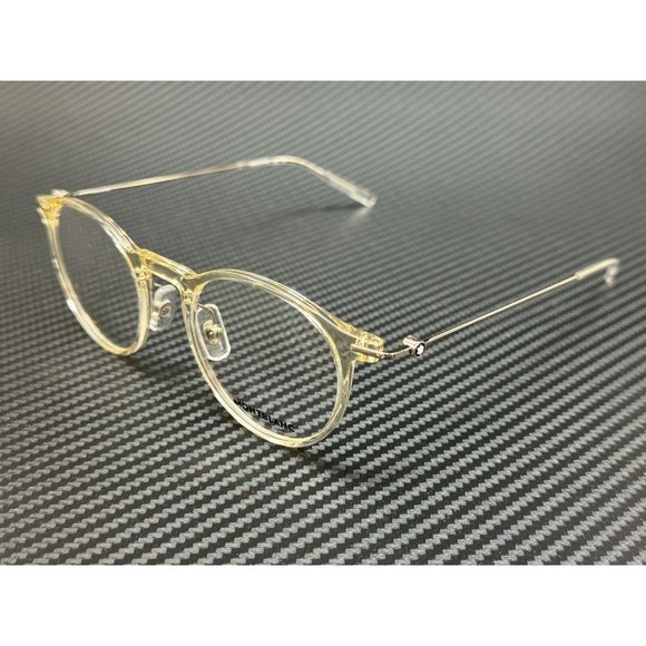 New Mont Blanc Silver 48mm Round Sunglasses - Picture 5 of 5